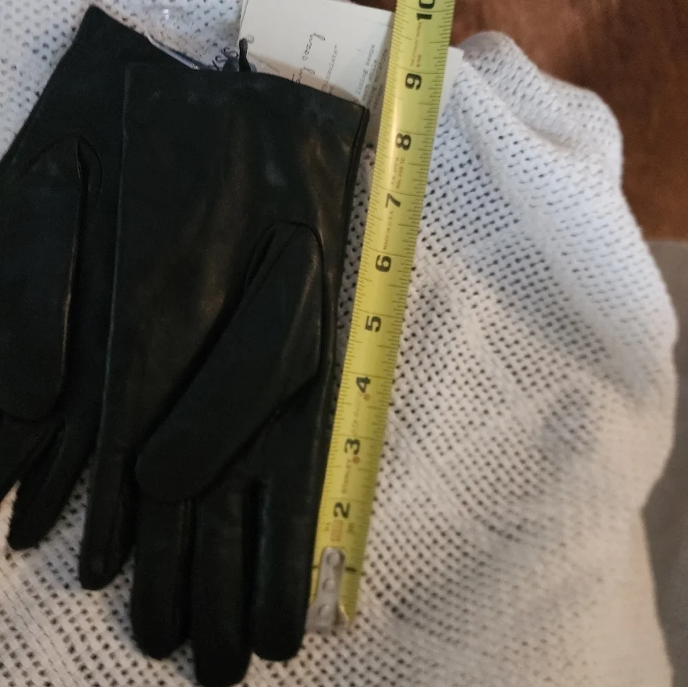 Stay Cosy lined leather ‎ gloves 6.5